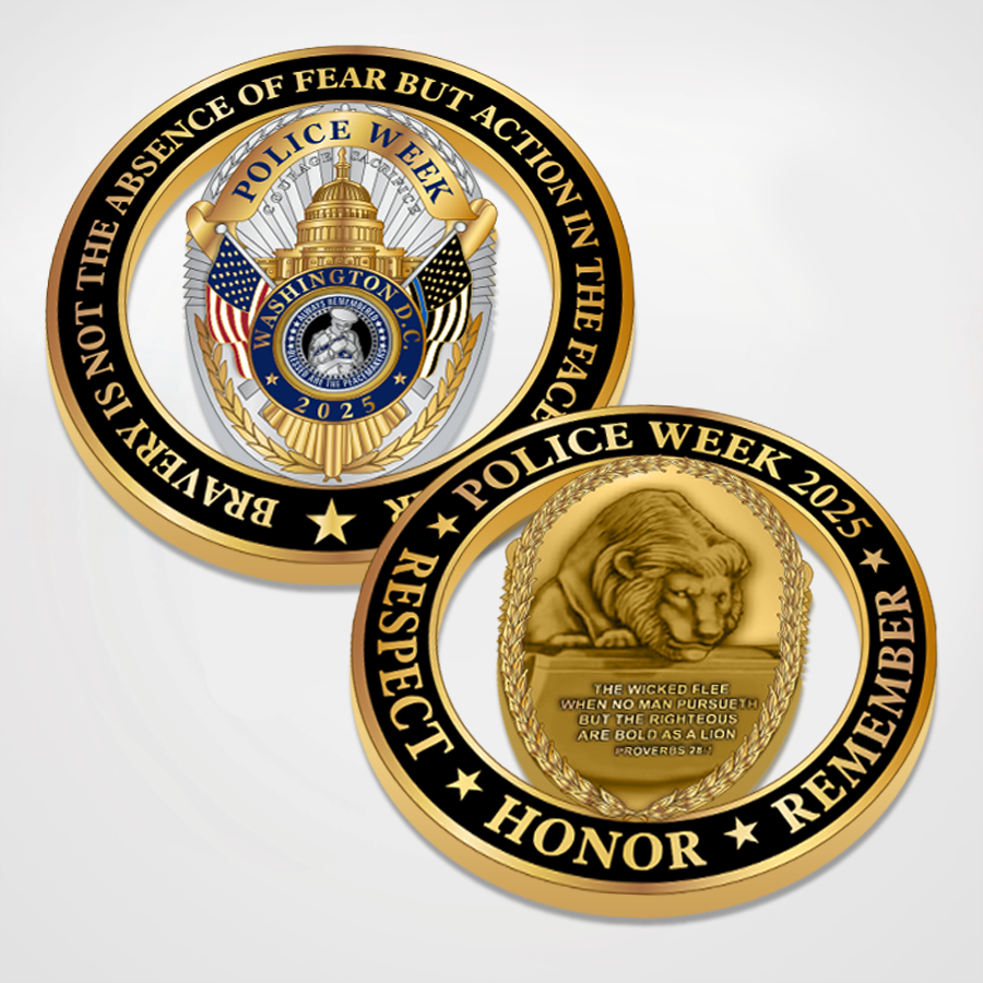 2025 Police Week Badge & Coin Set