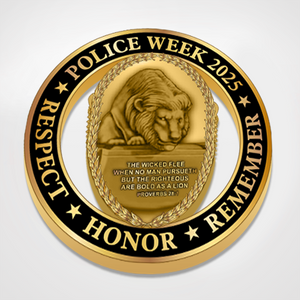 2025 Police Week Badge & Coin Set