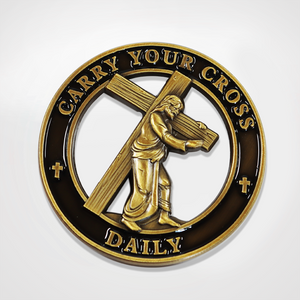 Carry Your Cross Coin