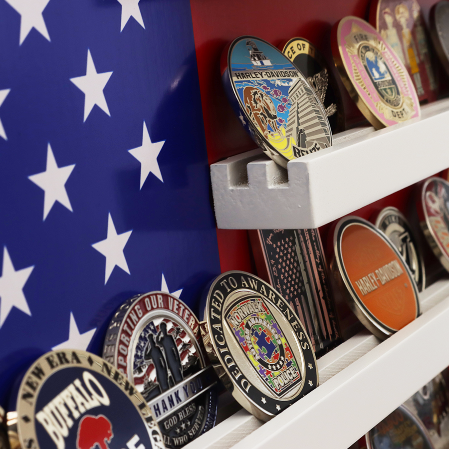 Large USA Coin Display