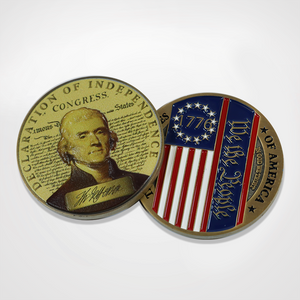 Founding Fathers Coin & Pin Set