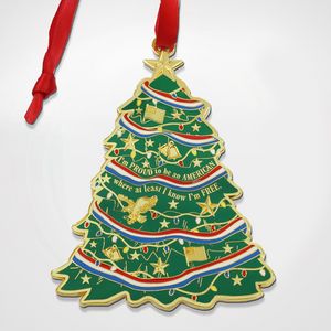 Military Christmas Tree Ornament