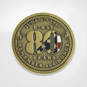 80th Anniversary of D-Day Coin