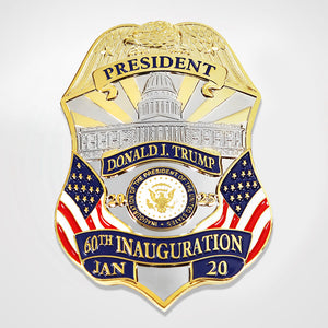 2025 Trump Inauguration Badge & Coin Set