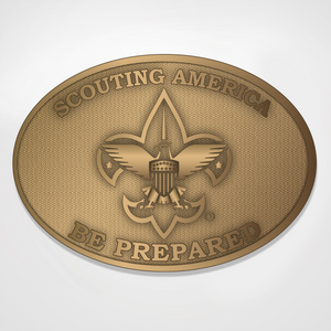 Scouting America Be Prepared Belt Buckle