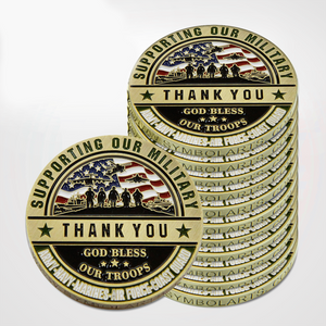 Thank You Military Coin 12 Pack Bundle