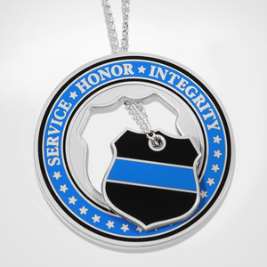 Carry You With Me Coin & Pendant - Police