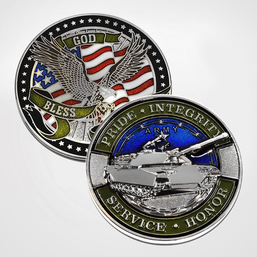 Military Vehicle Series - Army Coin