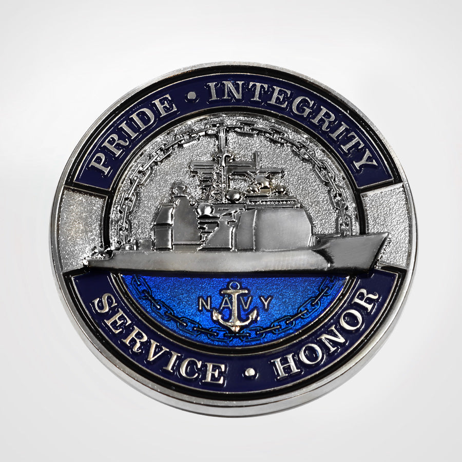 Military Vehicle Series - Navy Coin