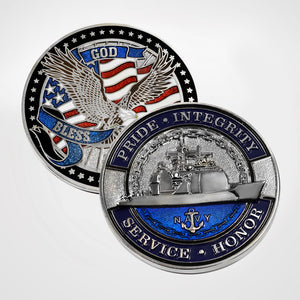 Military Vehicle Series - Navy Coin