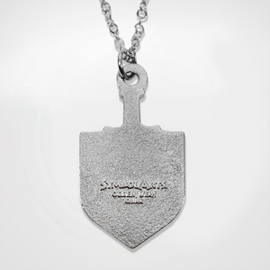 Armor of God Blue Shield Pendant