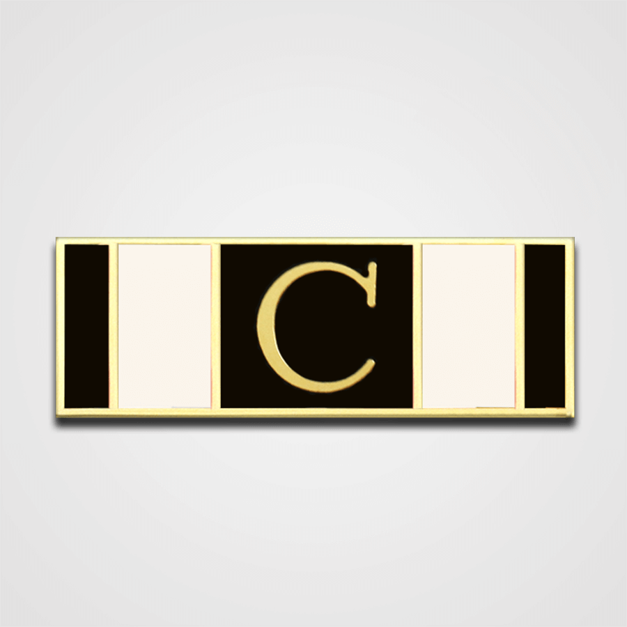 Black/White C Merit Pin-Bar