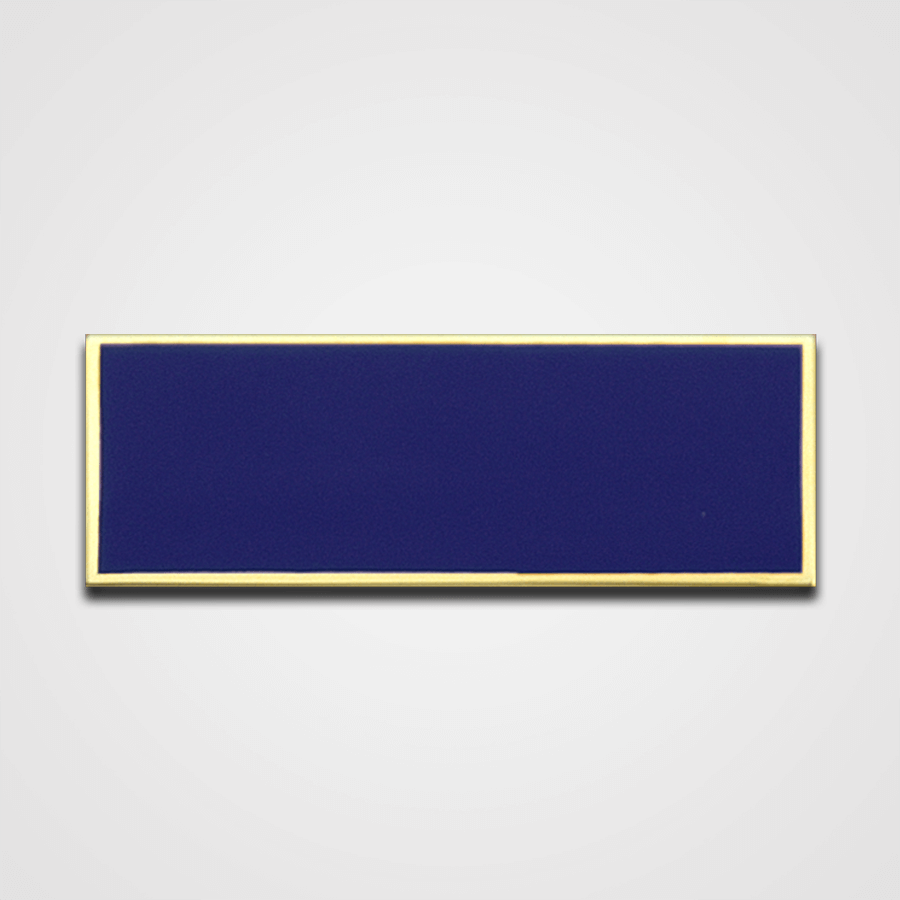 Solid Navy Merit Pin-Bar