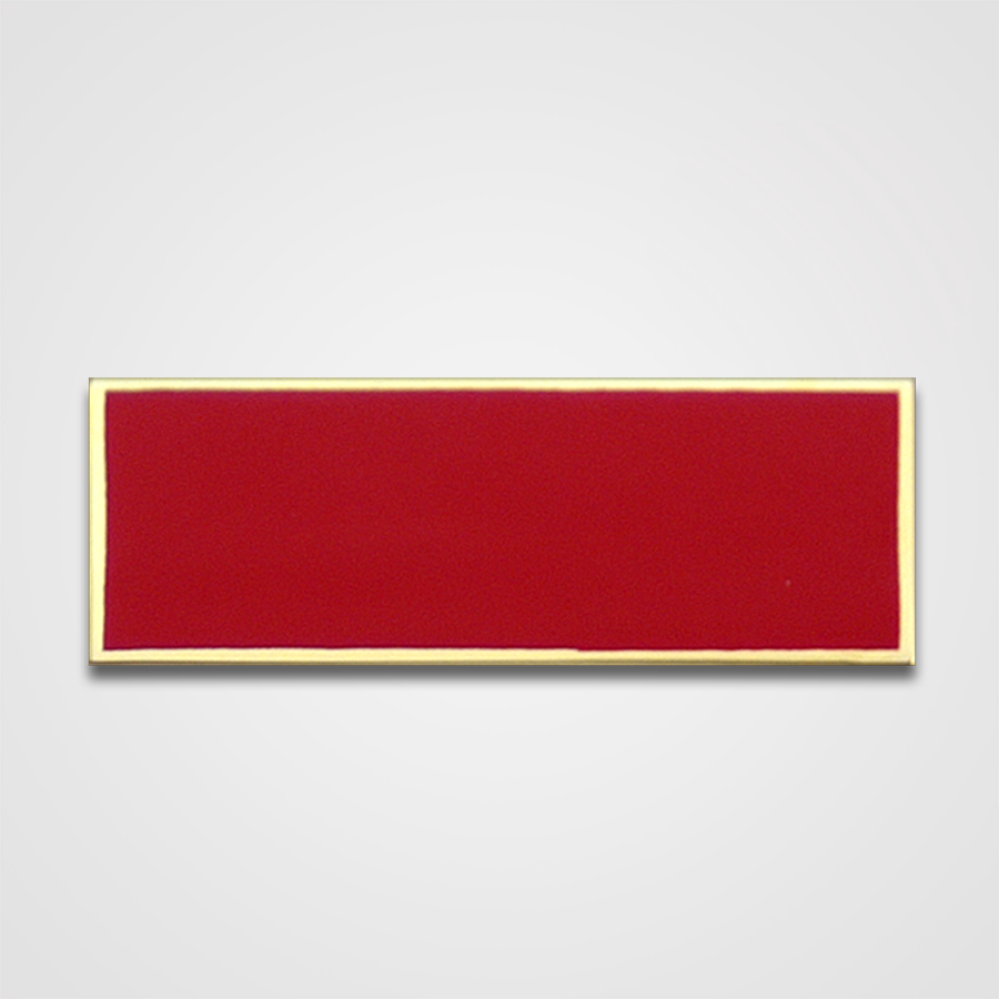 Solid Red Merit Pin-Bar